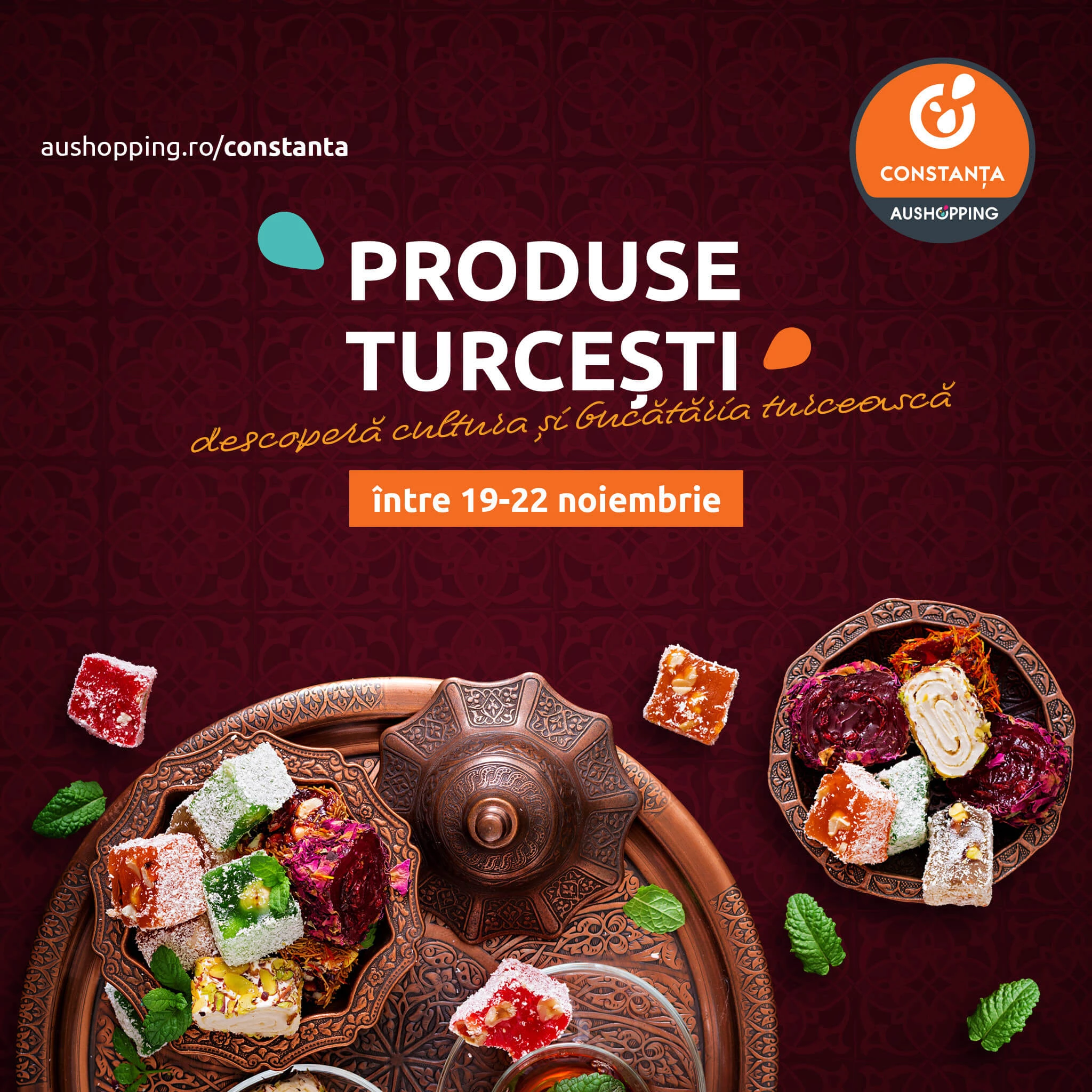 Vino pe tărâmul produselor turcești